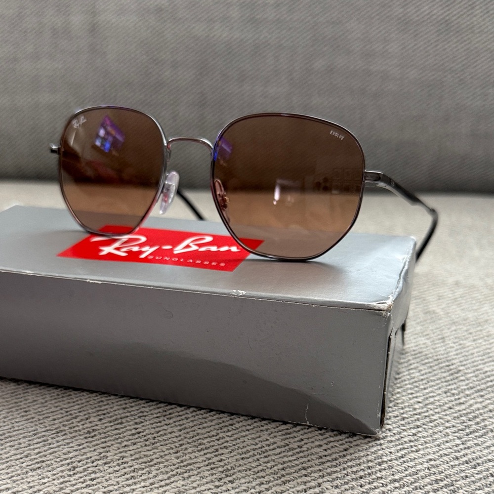 Ray-Ban Evolve Sunglasses with Brown Lenses